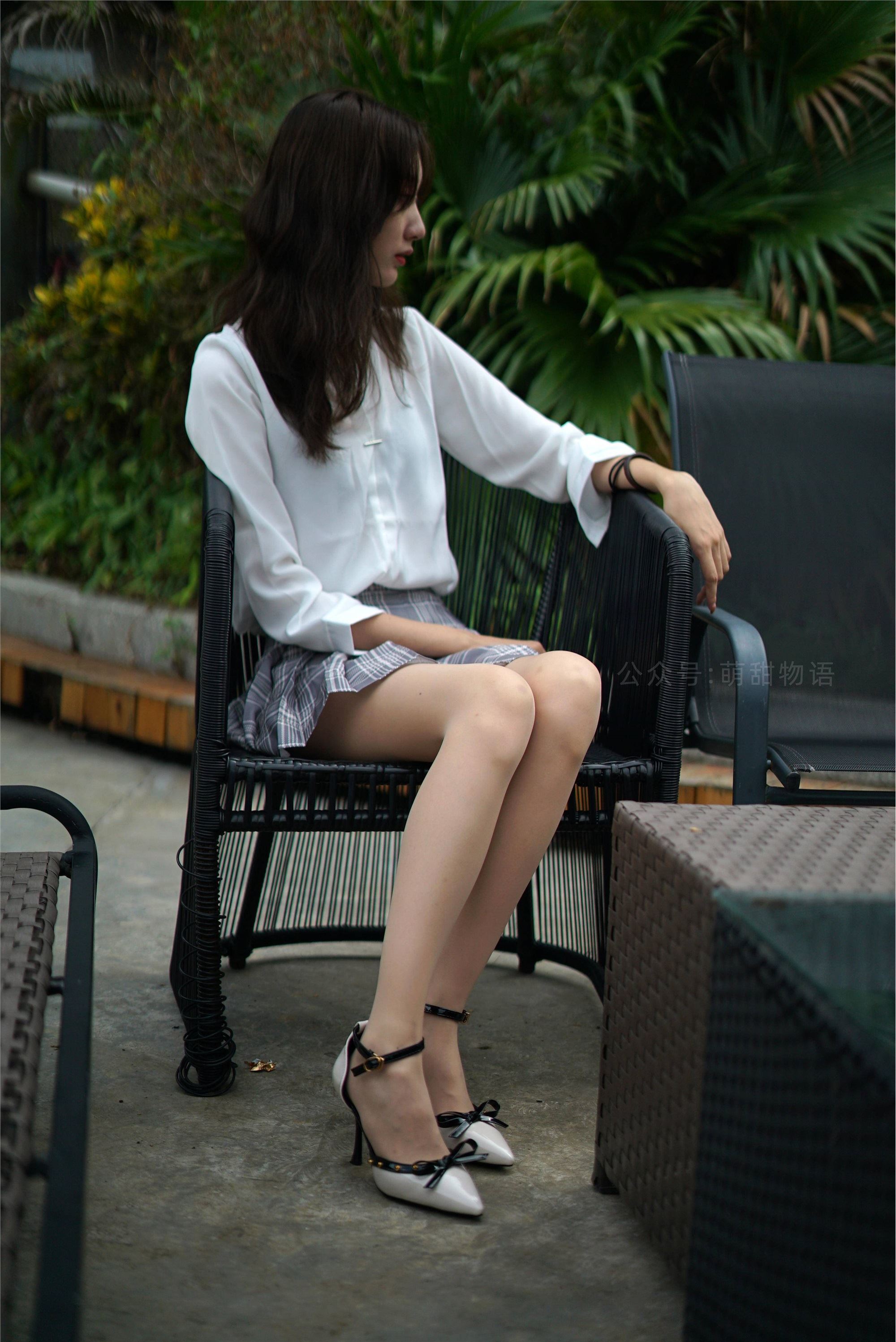 萌甜物语 XM117《浅蓝连衣裙-九九》